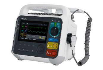 Defibrillator with AED